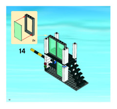 LEGO 7743 instructions page 14 – build guide