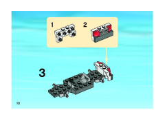 LEGO 7744 instructions page 10 – build guide