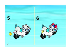 LEGO 7744 instructions page 6 – build guide