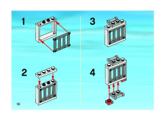 LEGO 7744 instructions page 18 – build guide