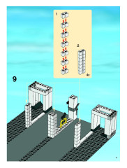 LEGO 7744 instructions page 11 – build guide
