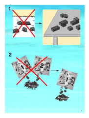 LEGO 7744 instructions page 3 – build guide