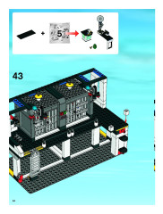LEGO 7744 instructions page 54 – build guide