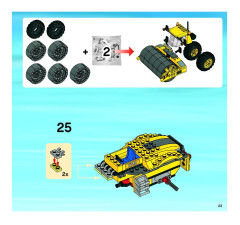 LEGO 7746 instructions page 23 – build guide