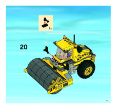 LEGO 7746 instructions page 43 – build guide