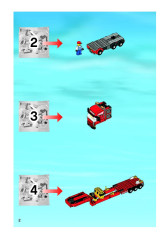 LEGO 7747 instructions page 2 – build guide