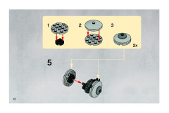 LEGO 7748 instructions page 12 – build guide