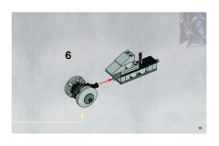 LEGO 7748 instructions page 13 – build guide