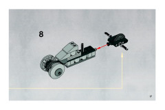 LEGO 7748 instructions page 17 – build guide