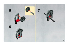LEGO 7748 instructions page 19 – build guide