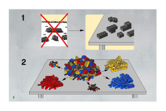 LEGO 7748 instructions page 2 – build guide