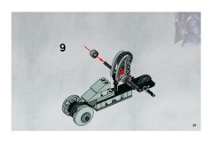 LEGO 7748 instructions page 21 – build guide