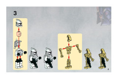 LEGO 7748 instructions page 3 – build guide