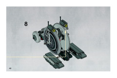 LEGO 7748 instructions page 40 – build guide