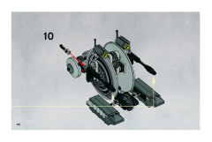 LEGO 7748 instructions page 44 – build guide