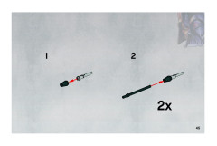 LEGO 7748 instructions page 45 – build guide