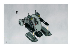 LEGO 7748 instructions page 46 – build guide