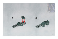 LEGO 7748 instructions page 51 – build guide