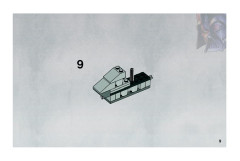 LEGO 7748 instructions page 9 – build guide