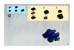LEGO 7751 instructions page 13 – build guide