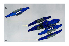 LEGO 7751 instructions page 20 – build guide