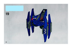 LEGO 7751 instructions page 22 – build guide