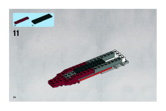 LEGO 7751 instructions page 34 – build guide