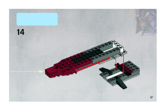LEGO 7751 instructions page 37 – build guide