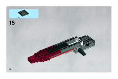 LEGO 7751 instructions page 38 – build guide