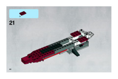 LEGO 7751 instructions page 44 – build guide