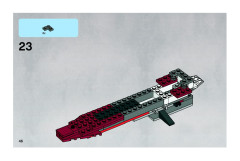 LEGO 7751 instructions page 46 – build guide