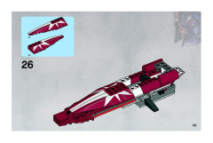 LEGO 7751 instructions page 49 – build guide