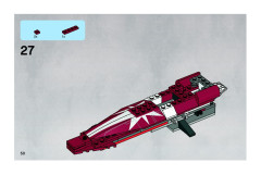 LEGO 7751 instructions page 50 – build guide