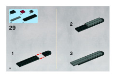 LEGO 7751 instructions page 52 – build guide