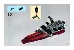 LEGO 7751 instructions page 55 – build guide