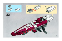 LEGO 7751 instructions page 57 – build guide
