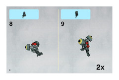 LEGO 7751 instructions page 6 – build guide