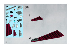 LEGO 7751 instructions page 66 – build guide