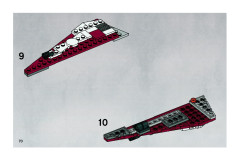 LEGO 7751 instructions page 70 – build guide
