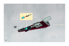 LEGO 7751 instructions page 72 – build guide