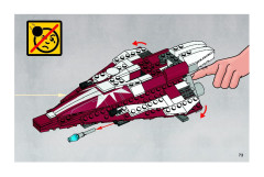 LEGO 7751 instructions page 73 – build guide