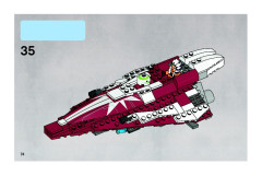 LEGO 7751 instructions page 74 – build guide