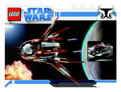 LEGO 7752 instructions page 1 – build guide