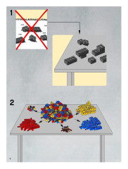 LEGO 7752 instructions page 2 – build guide