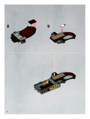 LEGO 7752 instructions page 8 – build guide