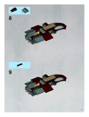 LEGO 7752 instructions page 9 – build guide
