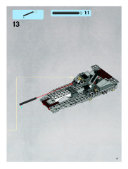 LEGO 7753 instructions page 21 – build guide