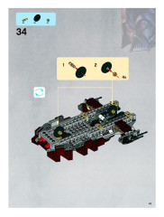 LEGO 7753 instructions page 43 – build guide