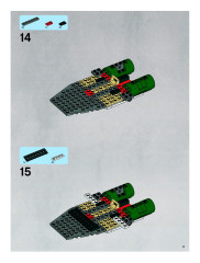 LEGO 7754 instructions page 11 – build guide