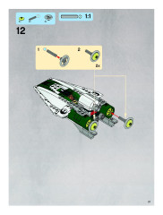 LEGO 7754 instructions page 21 – build guide